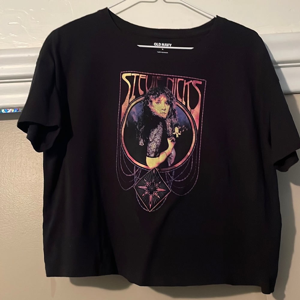Stevie Nicks crop tee